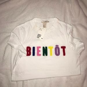 Loopback graphic t-shirt